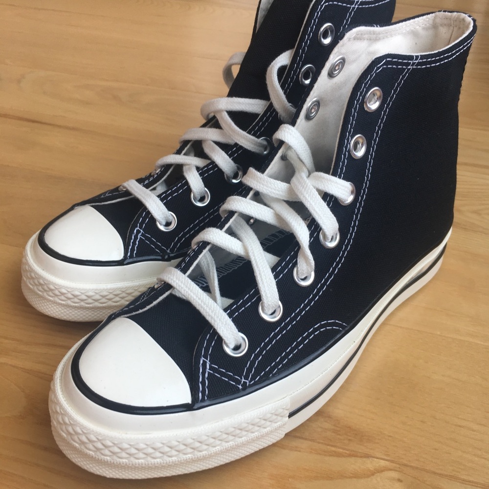 NEVER BEEN WORN - Chuck 70 Hi - sz 6.5 - Blk